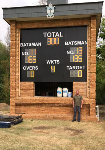 Cricket Scoreboard